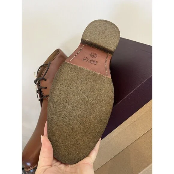 New Johnston & Murphy Calder 20-7280 Mahogany Leather Men Sz 13 Boots Crepe Sole New Johnston & Murphy Calder 20-7280 Mahogany Leather Men Sz  main image 3